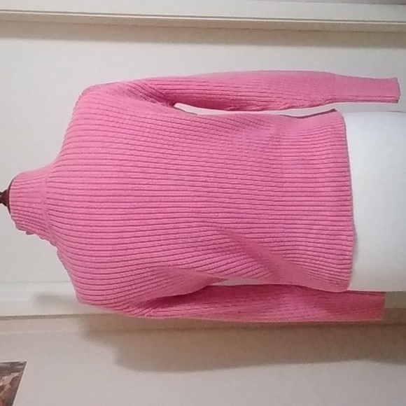 SALE $J.Jill Ribbed Mock Sweater M - Picture 7 of 8